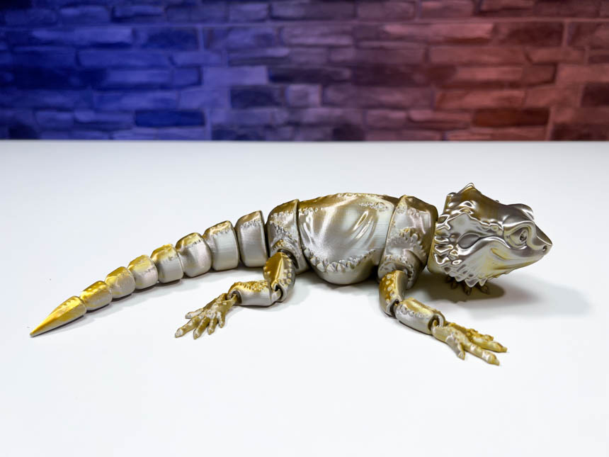 3D Printed Articulated Agama