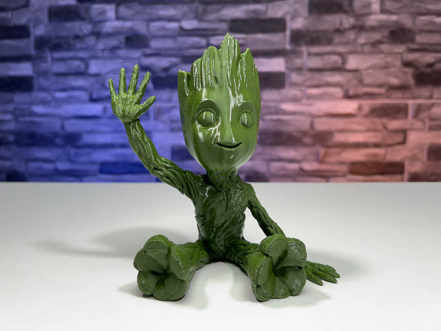 3D Printed Baby Groot