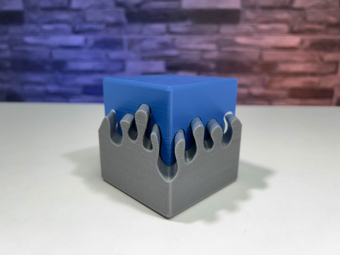 3D Printed Melting Cube Puzzle