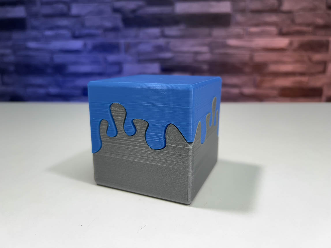 3D Printed Melting Cube Puzzle