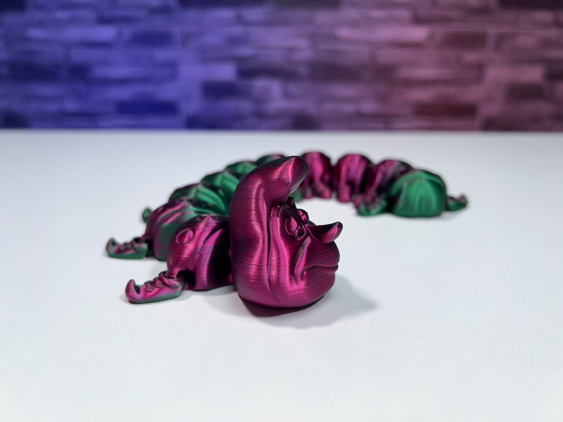 Cute Caterpillar 3D Print