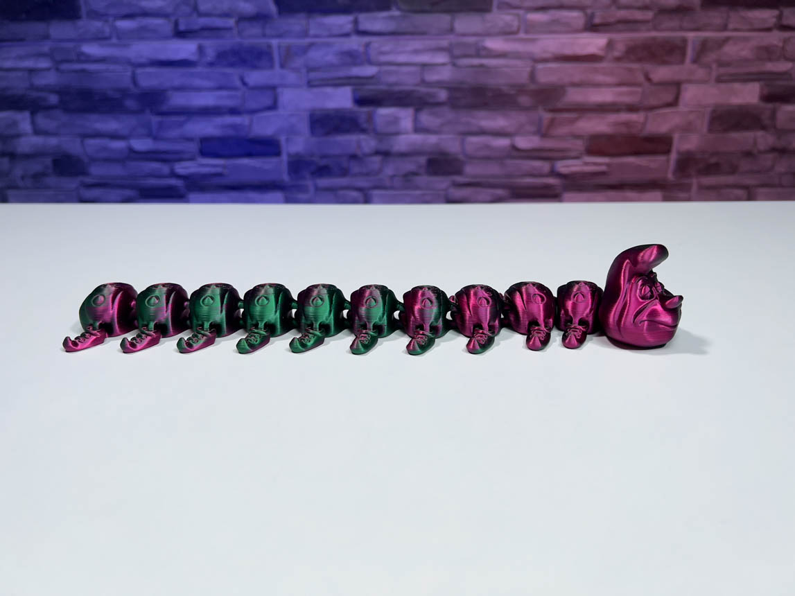 Cute Caterpillar 3D Print