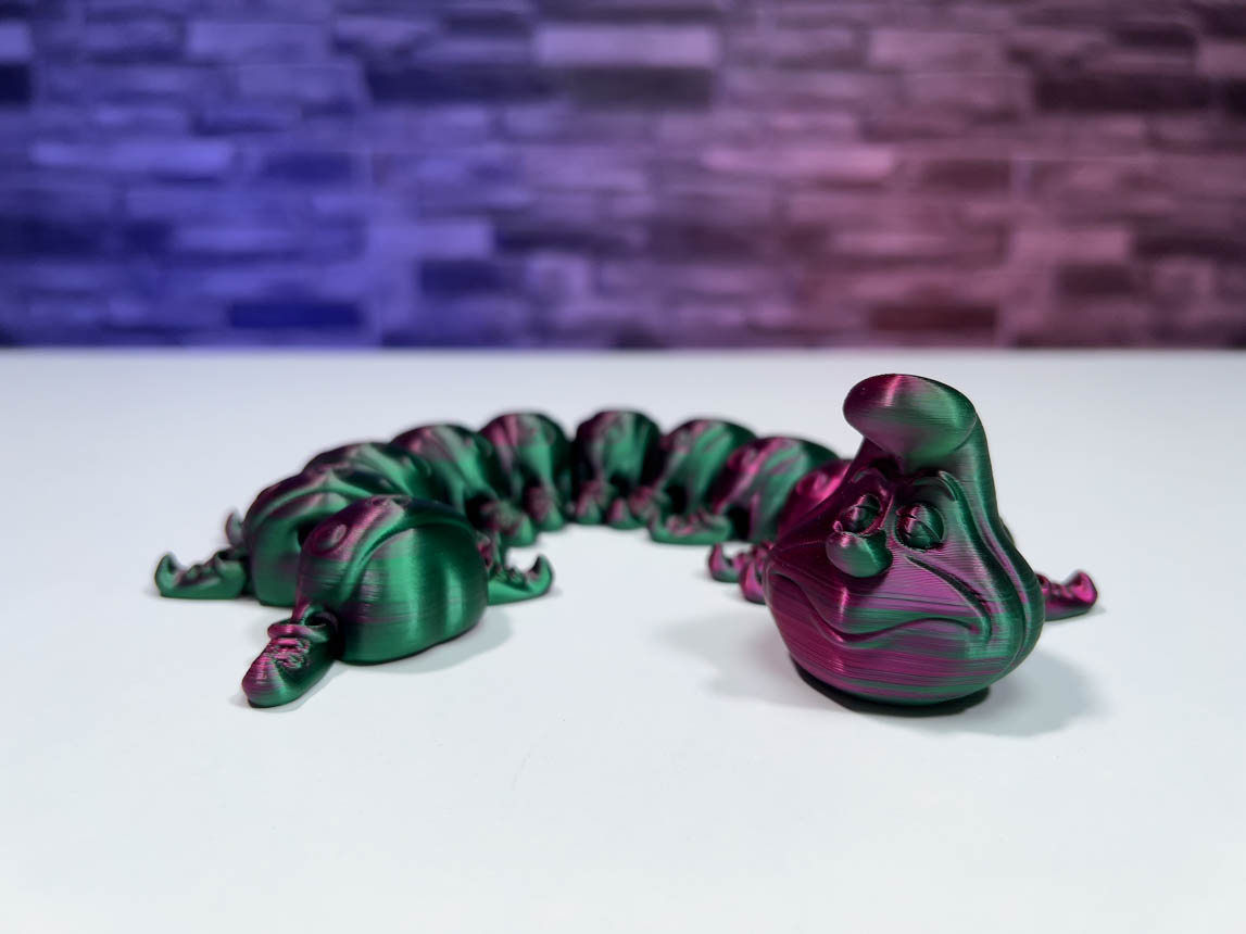 Cute Caterpillar 3D Print