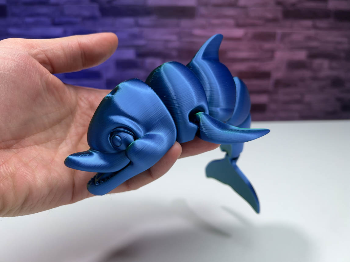 3D Print Cute Dolphin