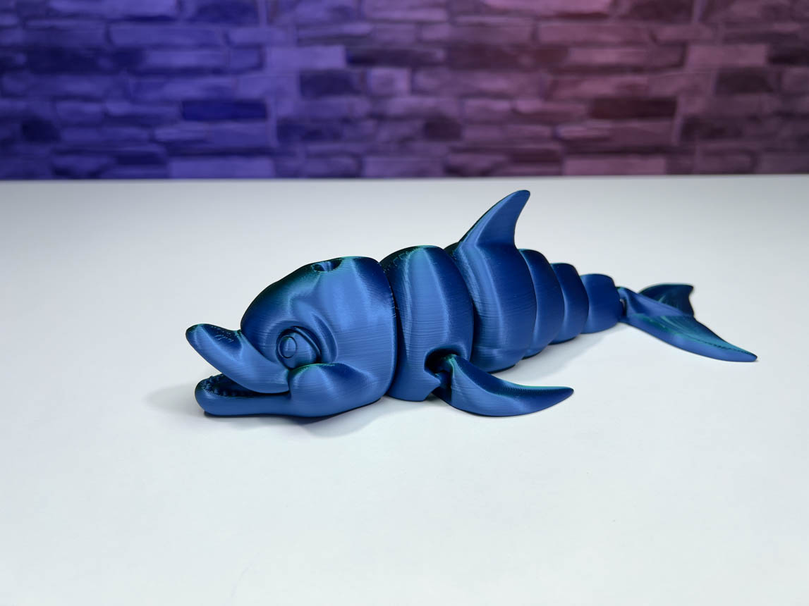 3D Print Cute Dolphin