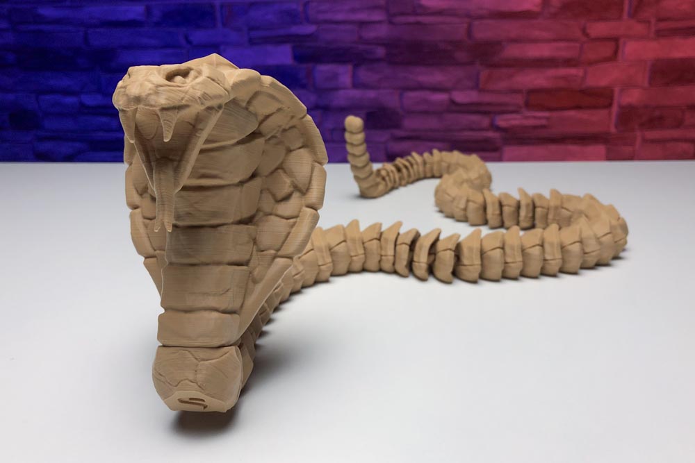 3D Print Snake Cobra