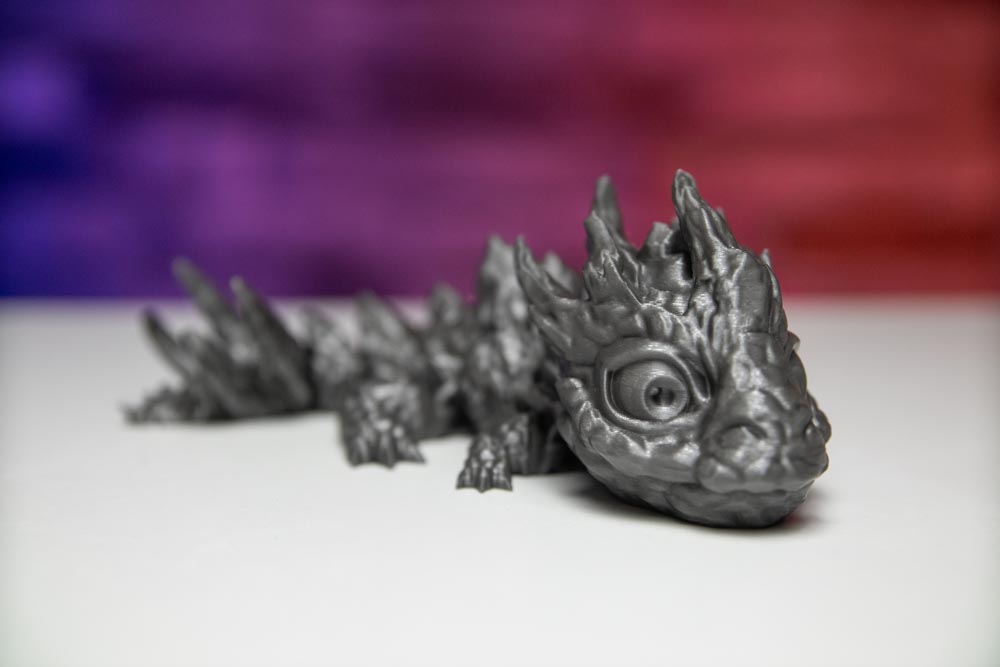 Cute Stone Baby Dragon