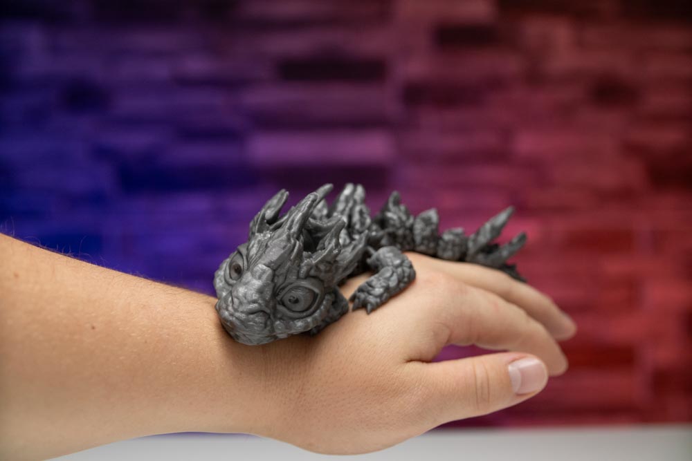 3D Print Stone Baby Dragon