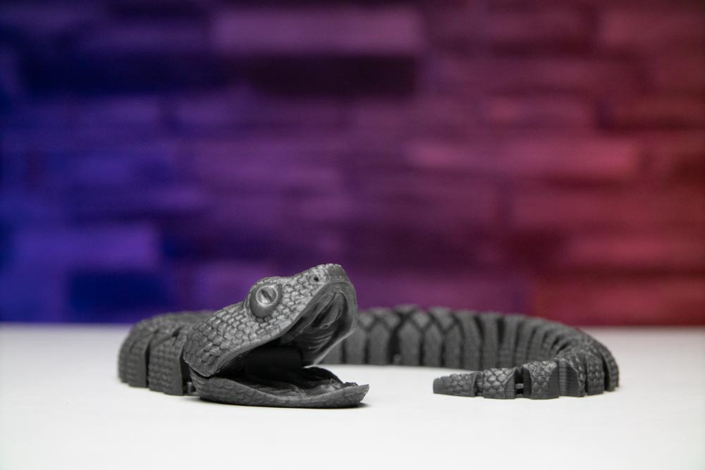 3D Print Snake Bush Viper