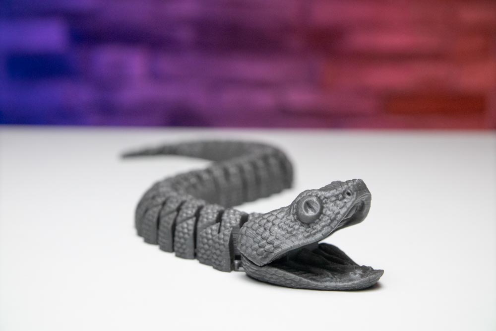 3D Print Snake - Bush Viper