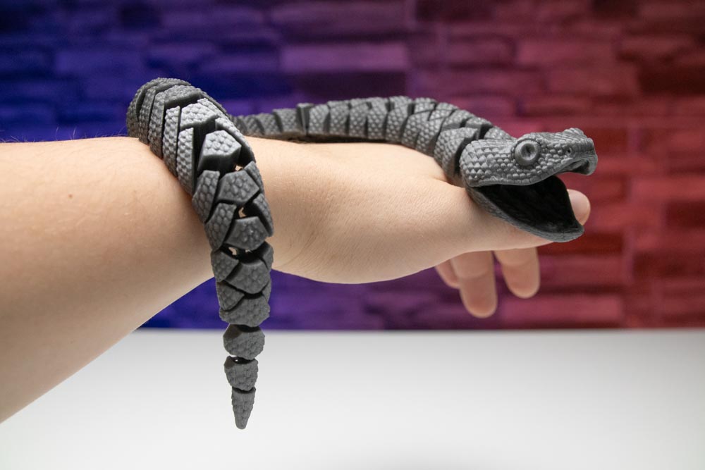 3D Print Snake Bush Viper