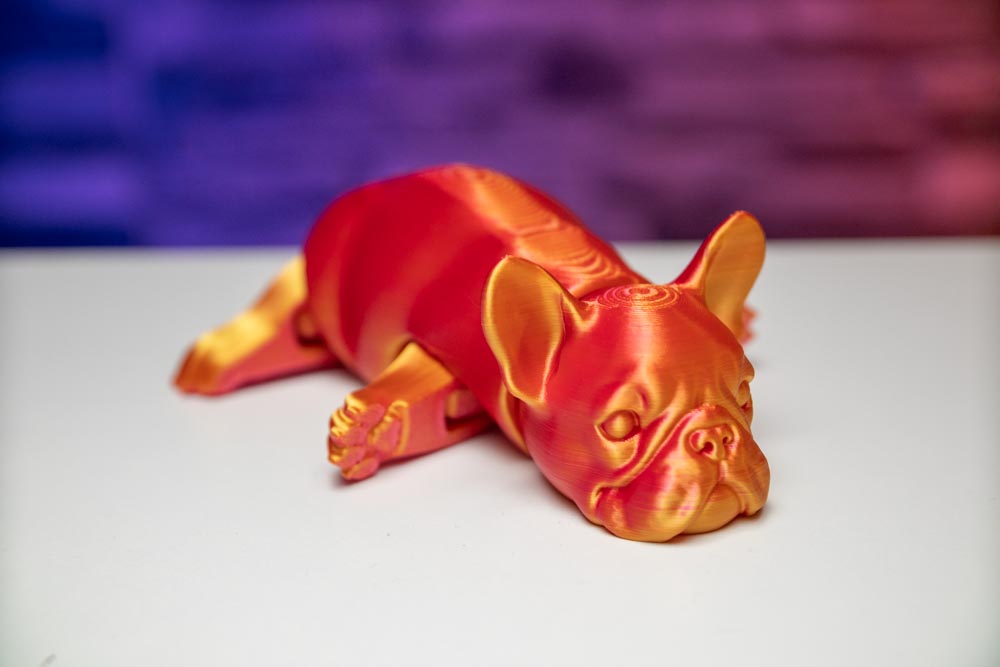 3D Print Dog - Articulated French Bulldog