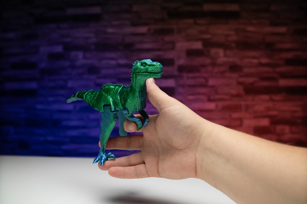 3D Print Dinosaur - Articulated Velociraptor