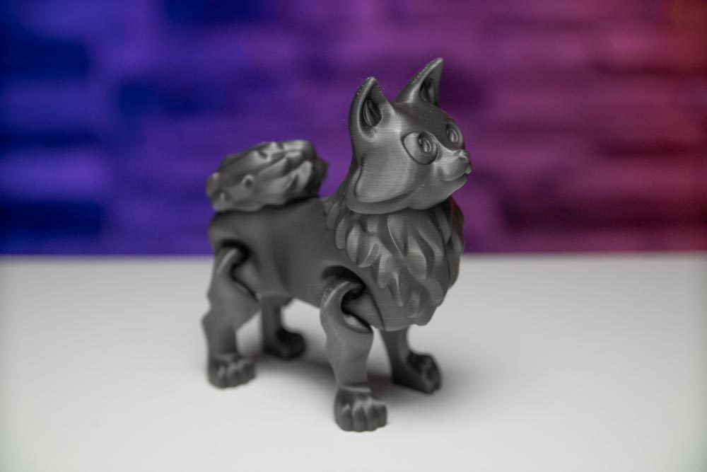 Articulated Fluffy Kitten STL for download