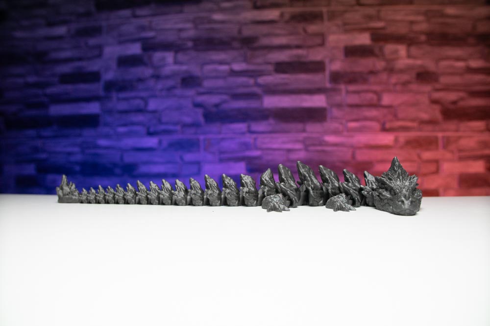 3D Print Articulated Stone Mama Dragon