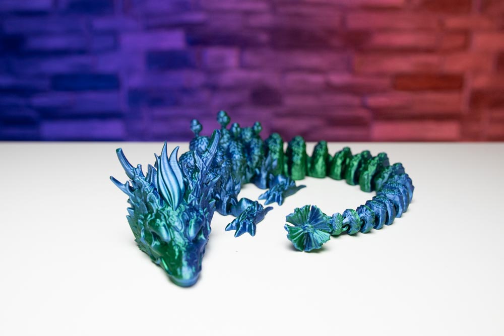 3D Print Articulated Forest Mama Dragon