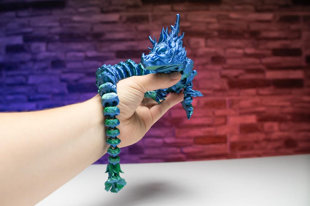 3D Print Articulated Forest Mama Dragon