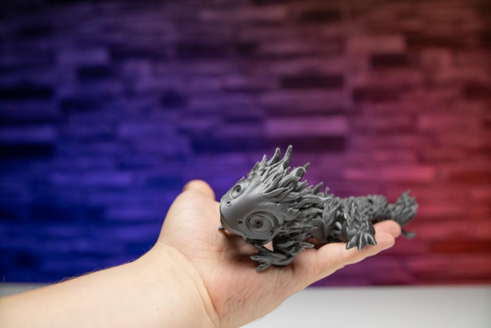 3D Printed Forest Baby Dragon