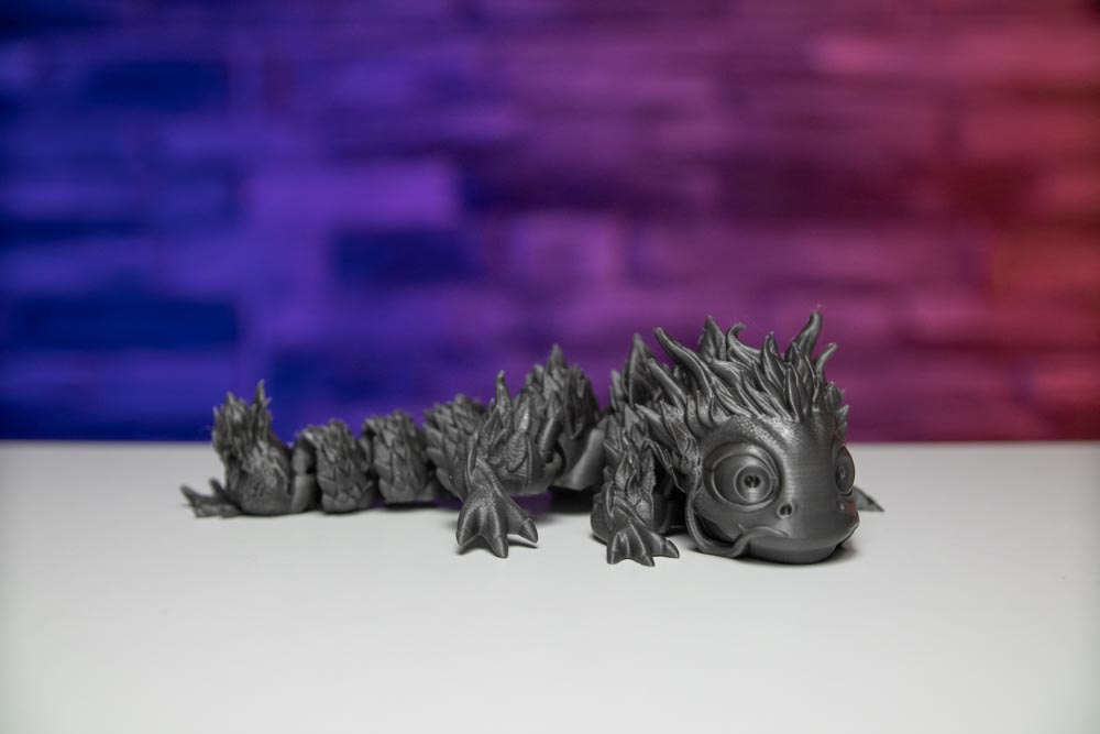 3D Printed Forest Baby Dragon