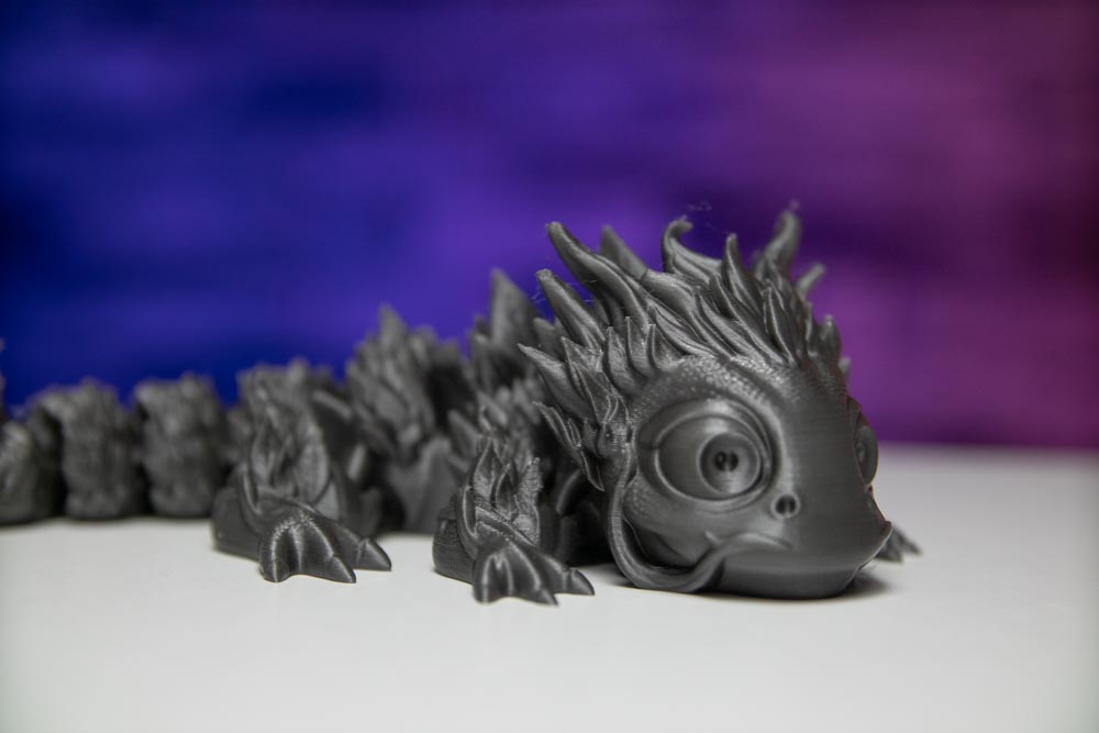 3D Print Articulated Forest Baby Dragon