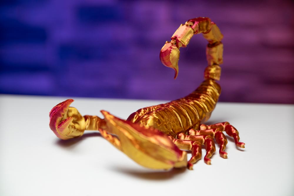 Articulated Flexi Scorpion STL for download