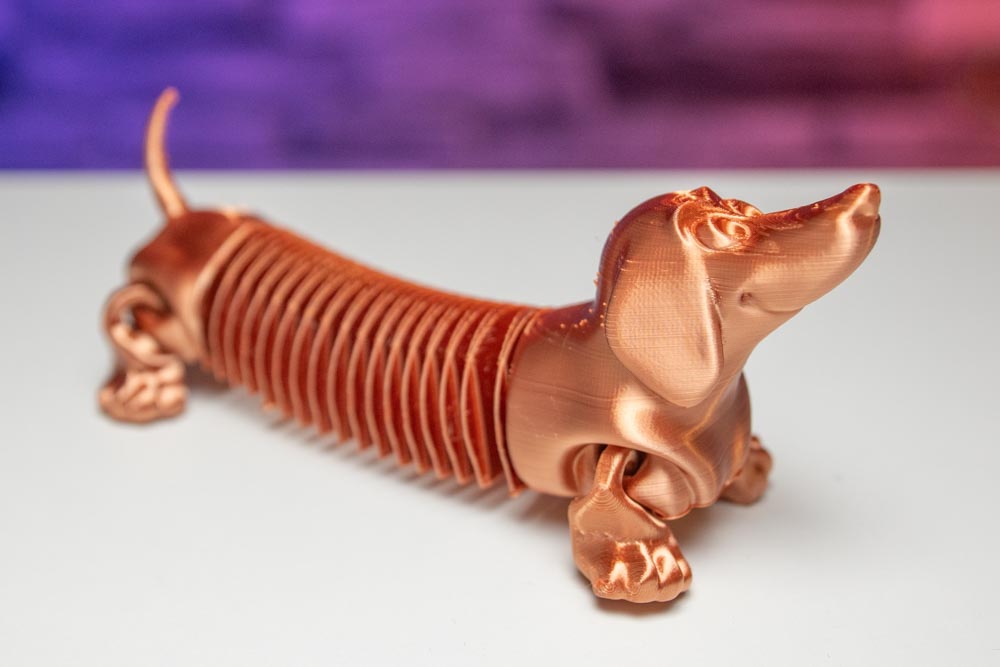 Articulated Dachshund - Sausage Dog STL for download