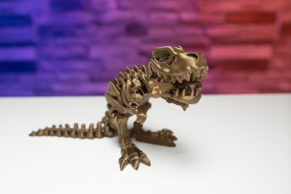 3D Print T-Rex Skeleton