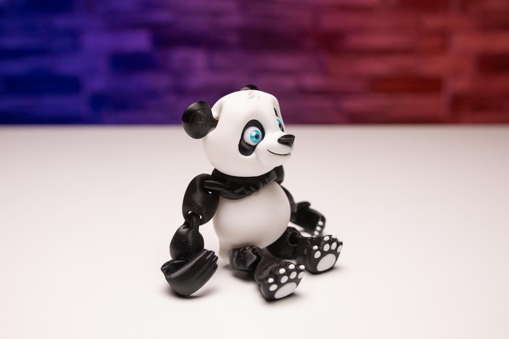 3D Printed Cute Panda