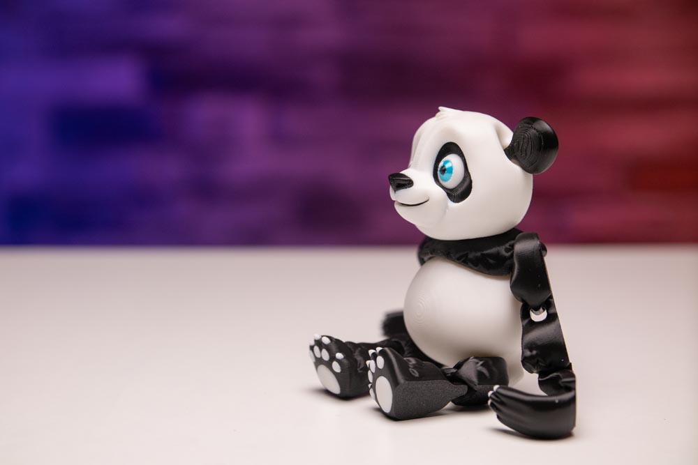 3D Printed Cute Panda