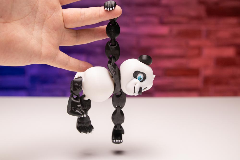 3D Printed Cute Panda