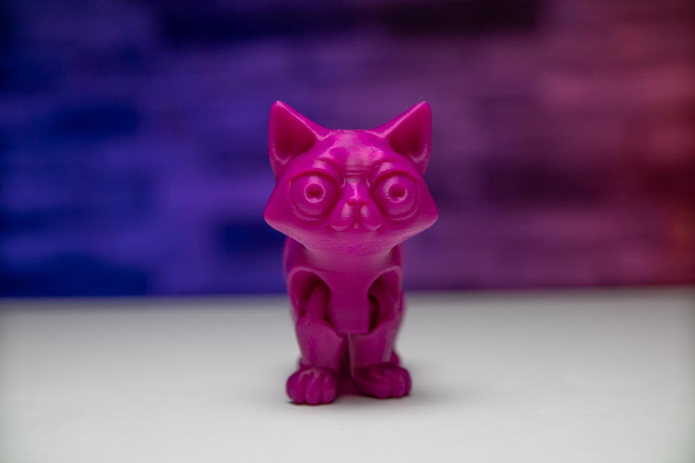 3D Print Articulated Busya Cat STL for Download