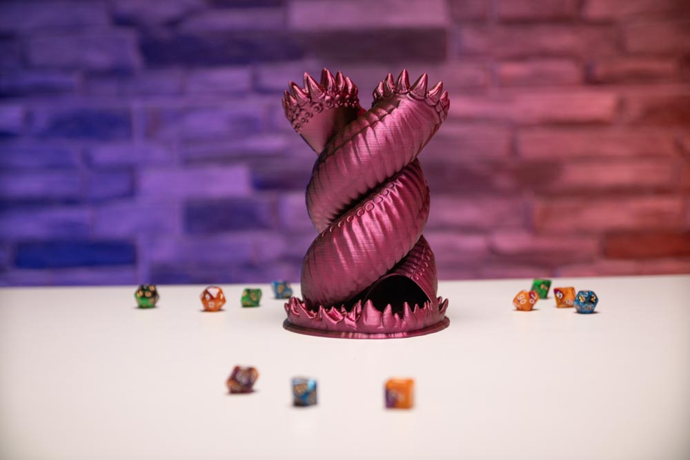 3D Printed Dice Tower