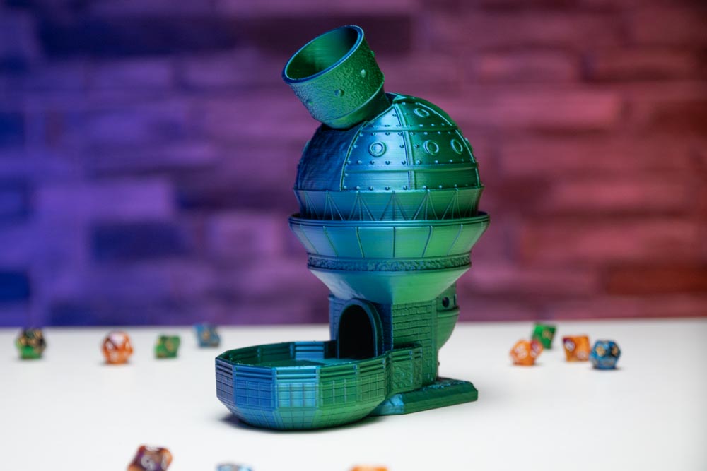 3D Print Randomizer Dice Tower