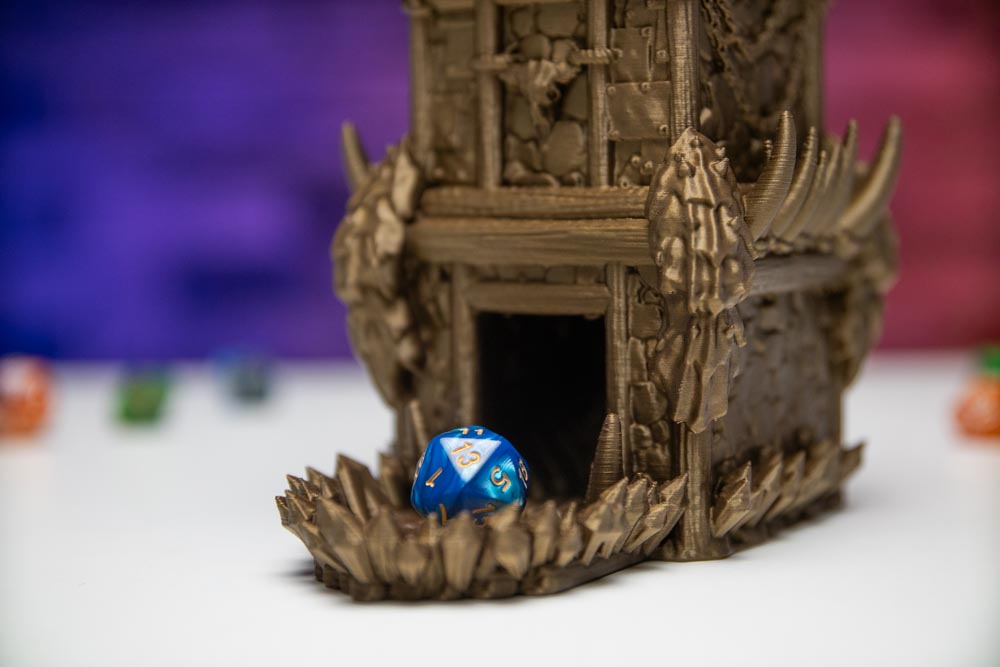 3D Print Orc Dice Tower