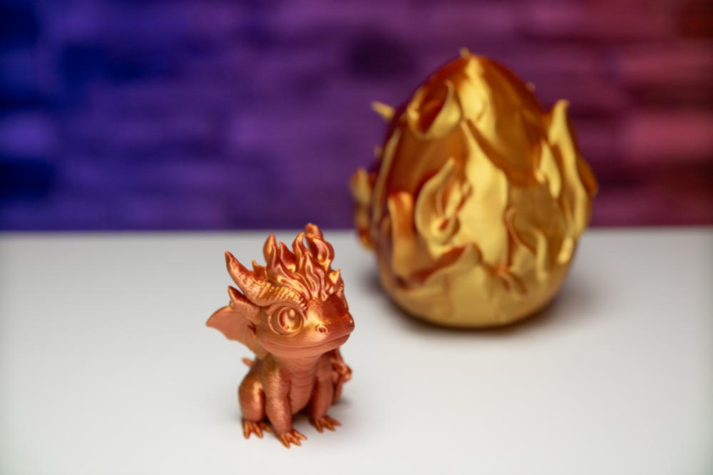 Fire Dragon Egg STL for Download