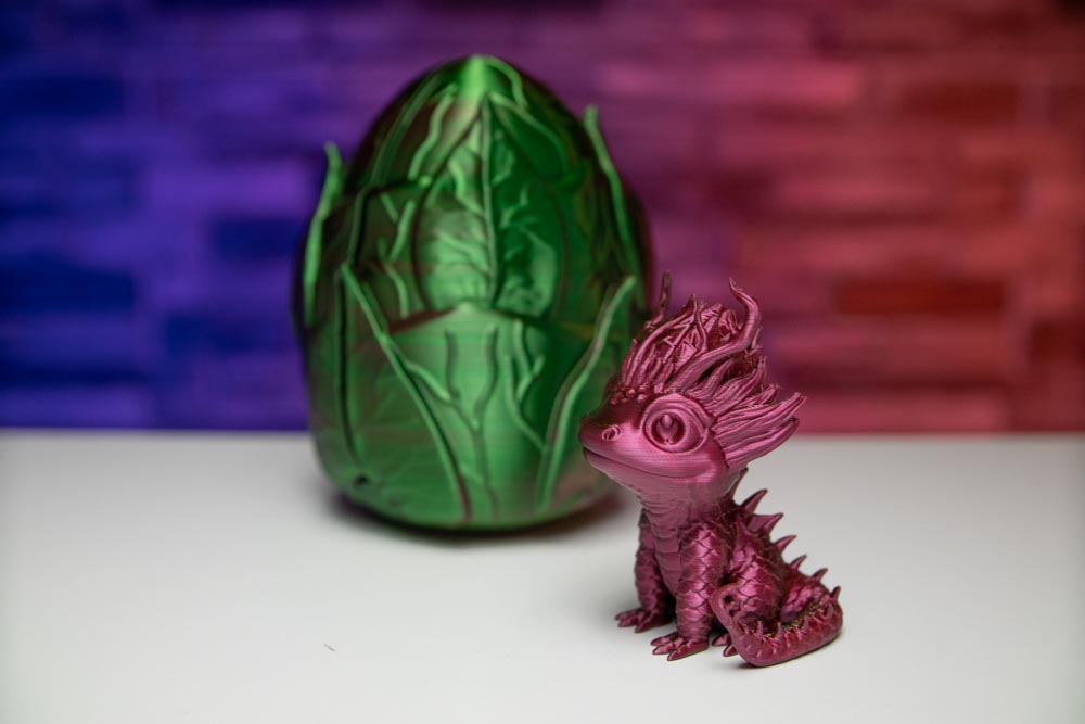 3D Printed Dragon Egg