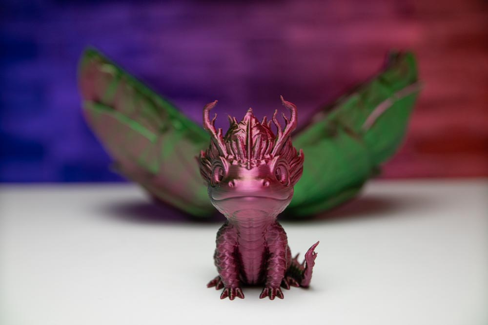 3D Printed Dragon Egg