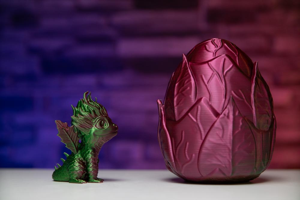 3D Print Leaf Dragon Egg STL for Download