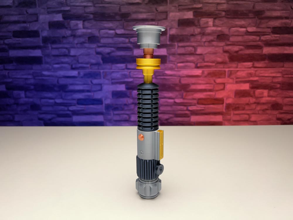 3D Printed Obi-Wan Kenobi Lightsaber