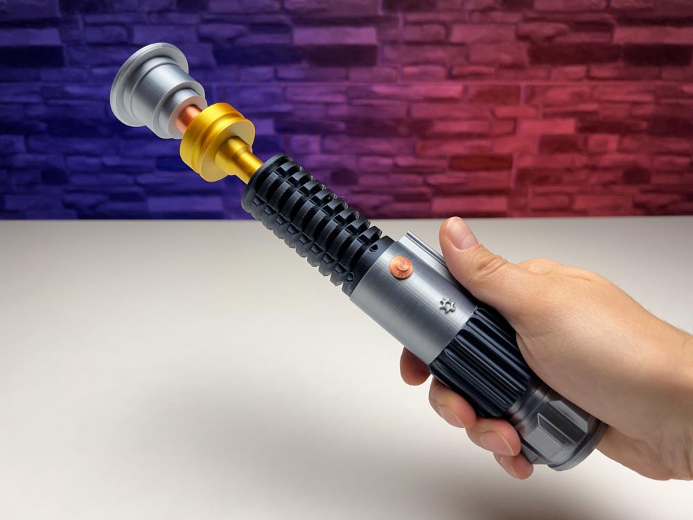 3D Printed Obi-Wan Kenobi Lightsaber