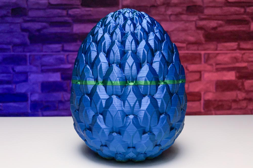 3D Printed Crystal Dragon Egg