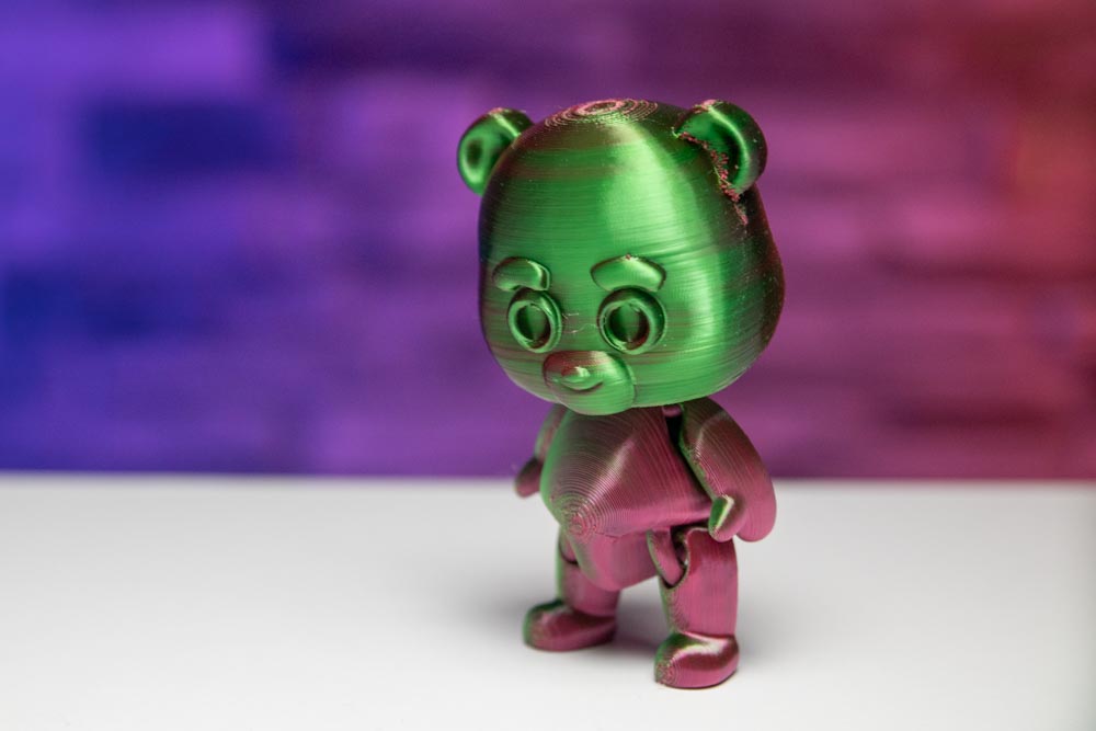 Articulated Angry Happy Teddy Bear STL for download