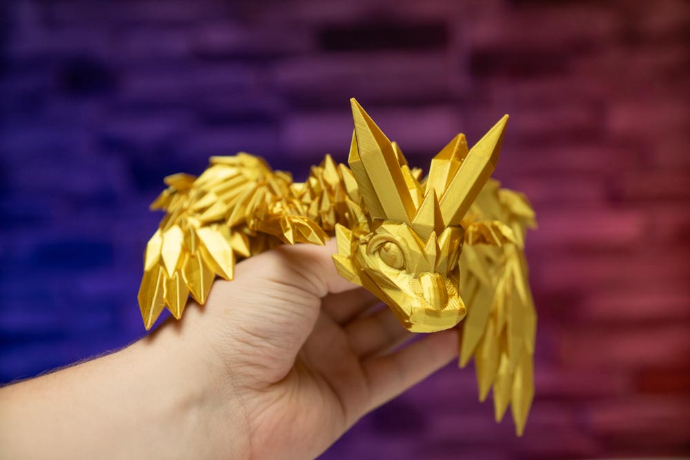 3D Printing Crystal Dragon