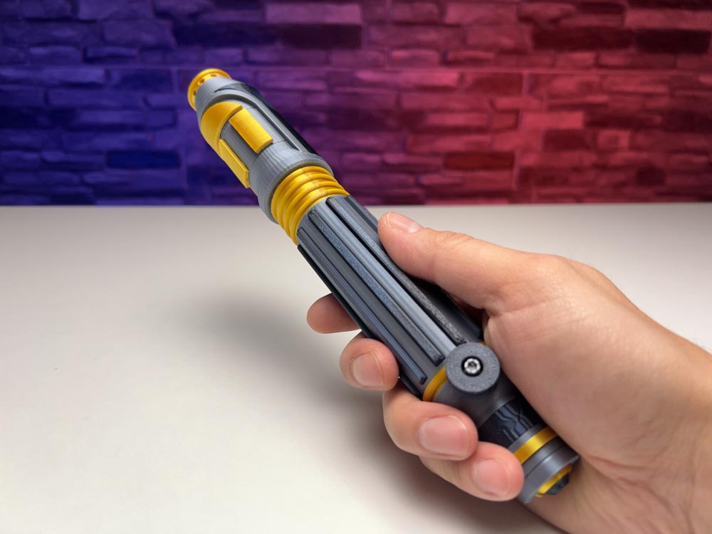 3D Print Mace Windu Lightsaber