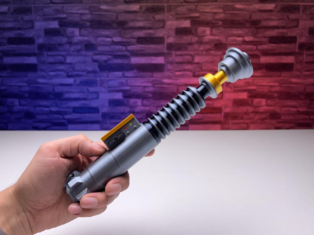 3D Printed Luke Skywalker Lightsaber