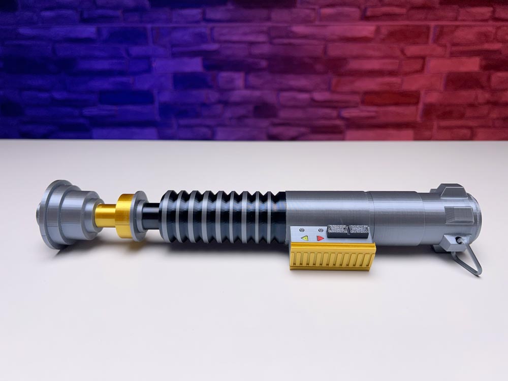 3D Printed Luke Skywalker Lightsaber