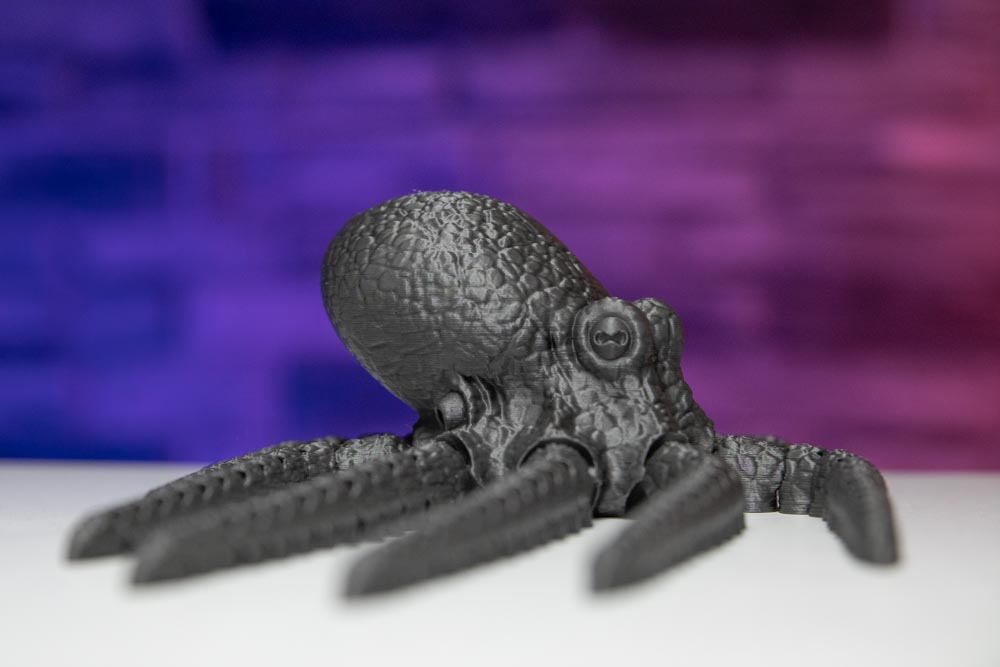 3D Printed Articulated Octopus