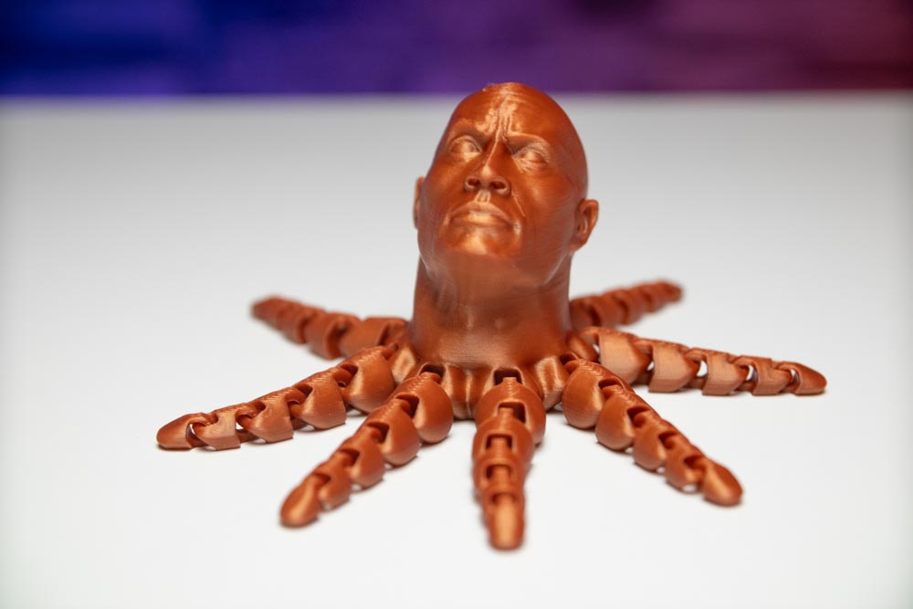 3D Printed Octopus - The rock - Rocktopus