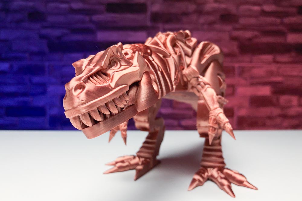 3D Printed Steampunk T-Rex