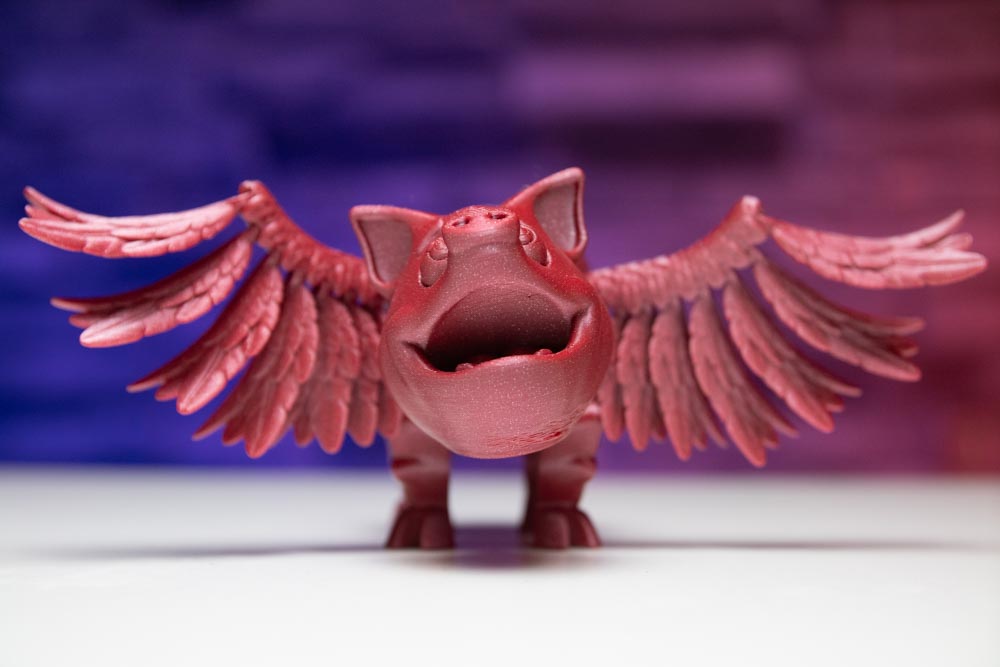 3D Printed Flying Pig